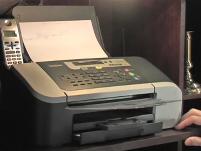 Brother&reg; Intellifax&#153; Copier / Fax Machine with Handset (Refurbished) - image 8 from the video